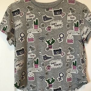 adorable graphic tee